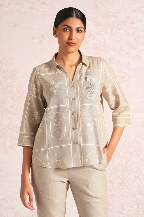 Garden Gallery Natural Ava Shirt