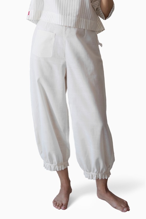 Kora Gathered Ruffle Pants