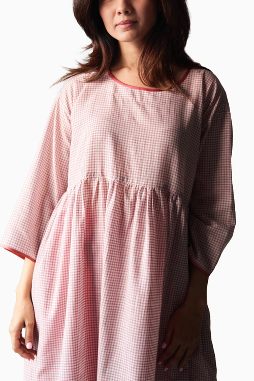 Gathered Waif Dress
