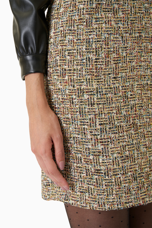 Glimmering Tweed Dress