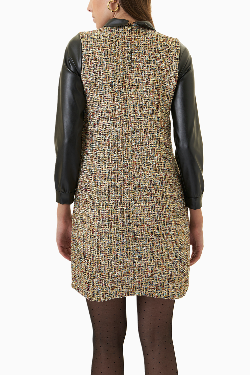 Glimmering Tweed Dress