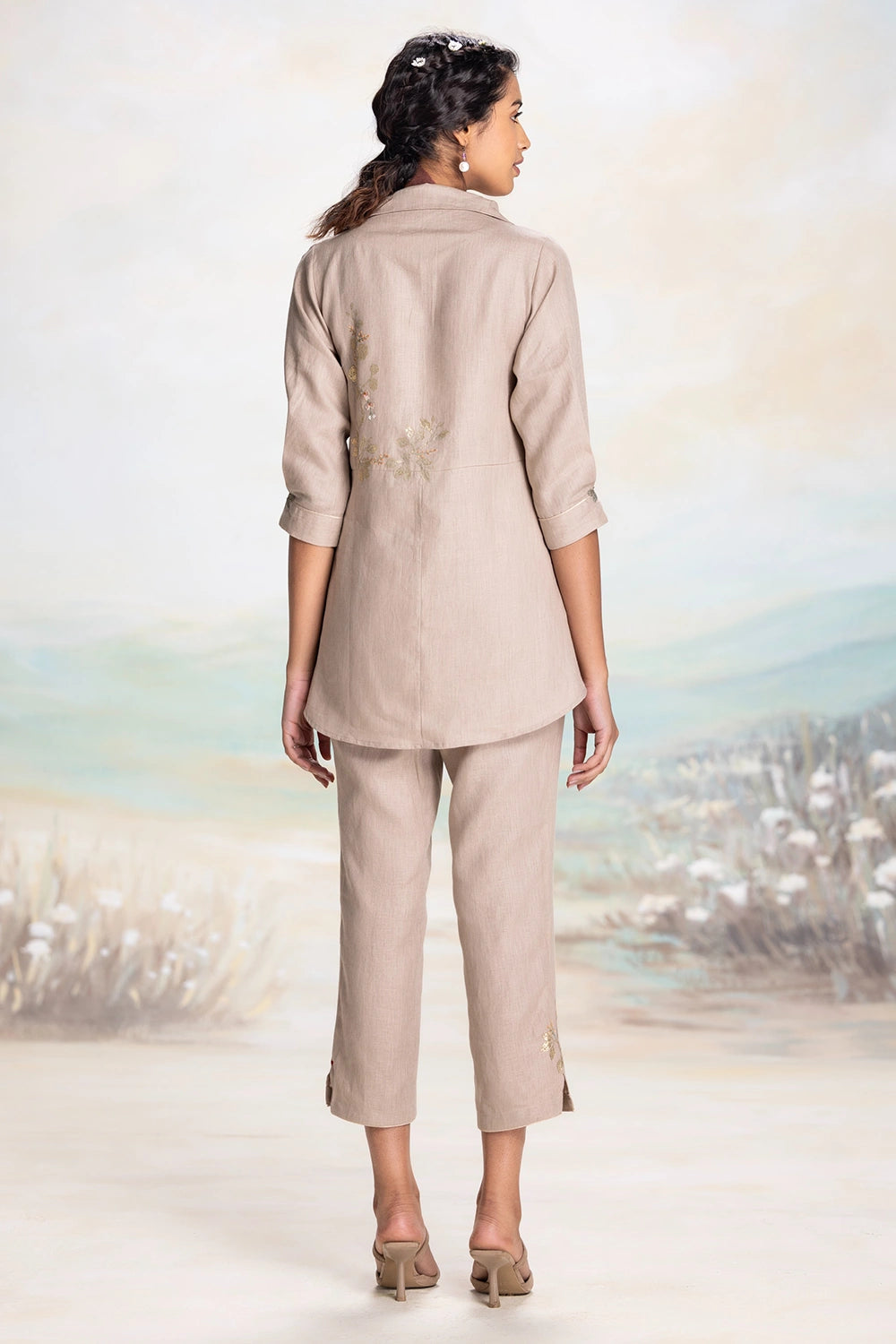 Golden Leaf Co-Ord Set