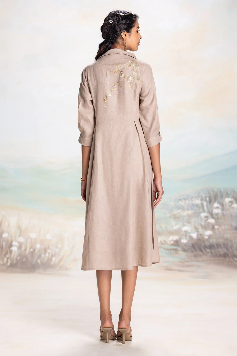 Golden Leaf Dress