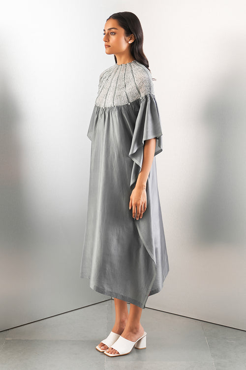 Grey Sector Swirl Kaftan