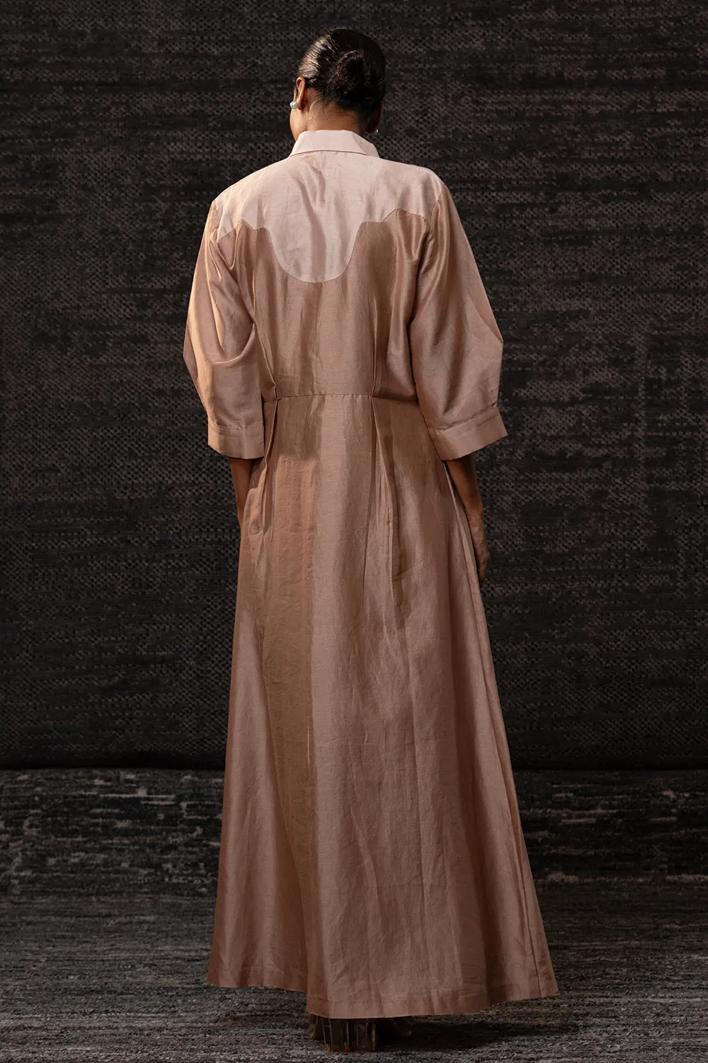 Gulnaar Rosewood Yolk Dress
