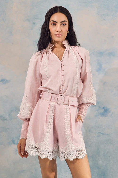 Viola Shirt And Shorts Set