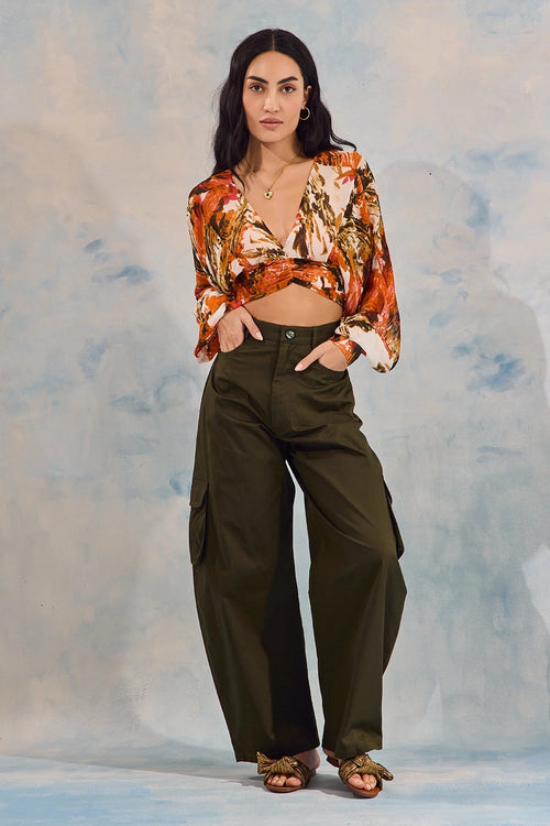 Eka Top & Barrel Pants Set