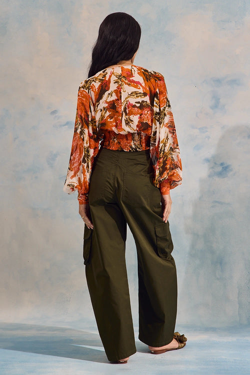 Eka Top & Barrel Pants Set