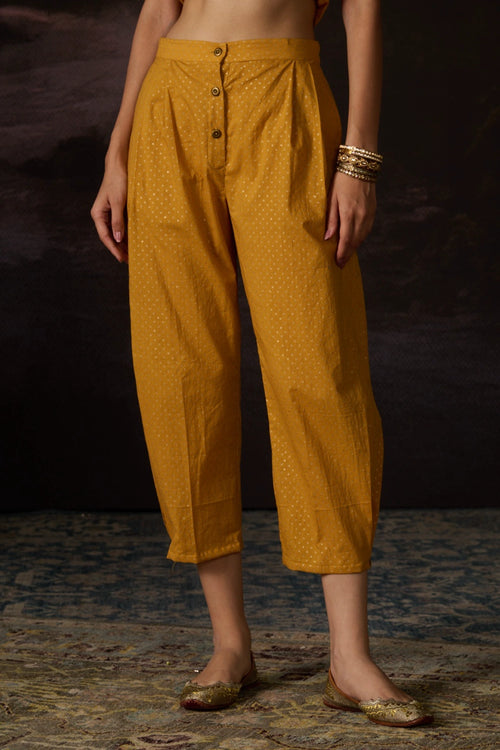 Hamza Mustard Yellow Pant
