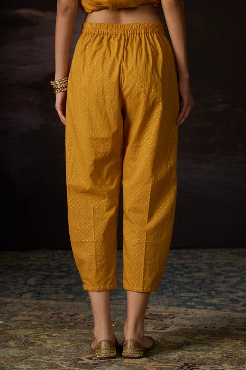 Hamza Mustard Yellow Pant