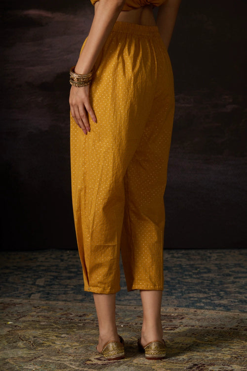 Hamza Mustard Yellow Pant
