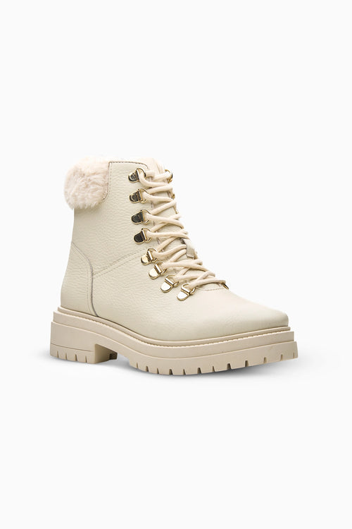 Hike Off White Ankle Boot