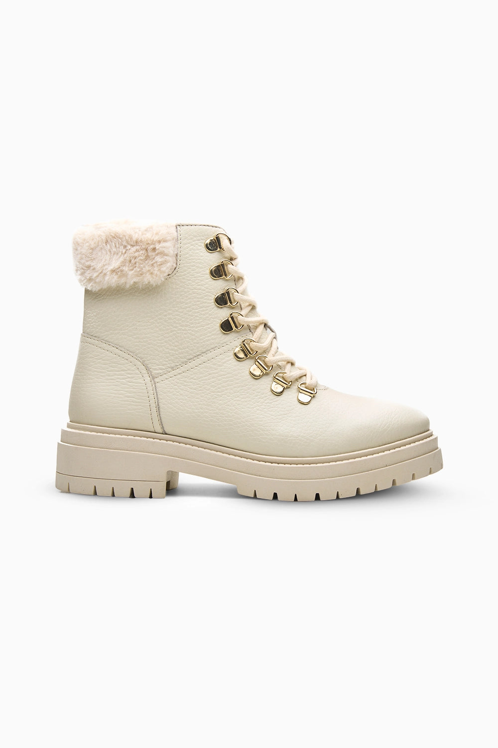 Hike Off White Ankle Boot