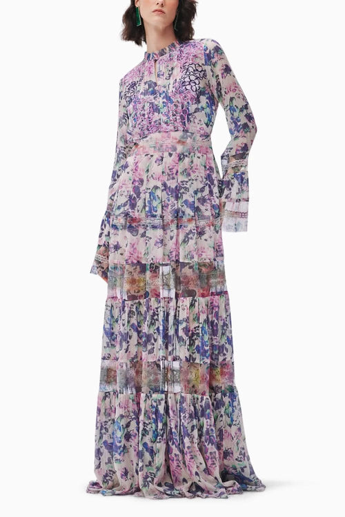 Chiara Purple Maxi Dress