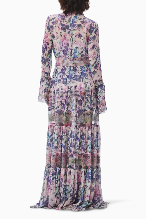 Chiara Purple Maxi Dress