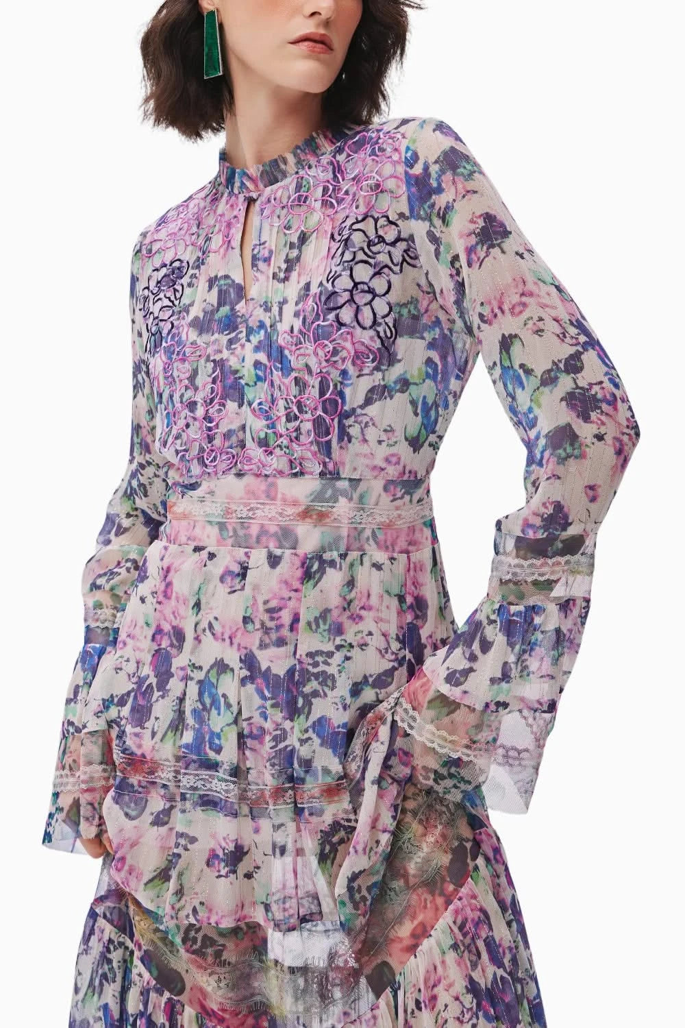 Chiara Purple Maxi Dress