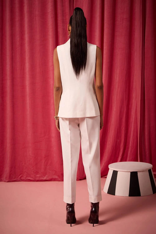 Clara White Co-ord Set