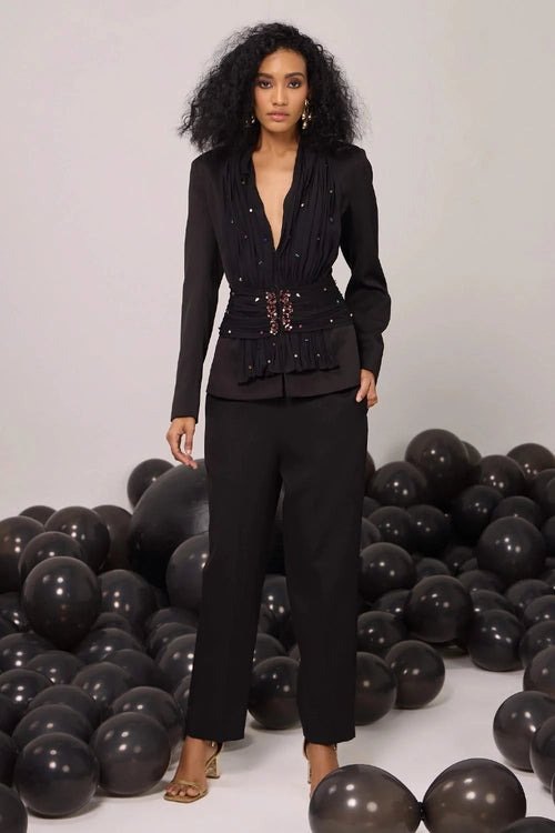 Nylaa Blazer Set