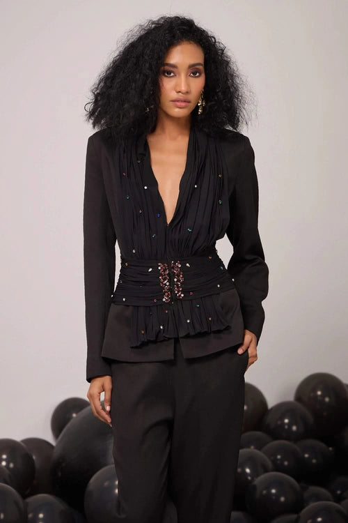 Nylaa Blazer Set
