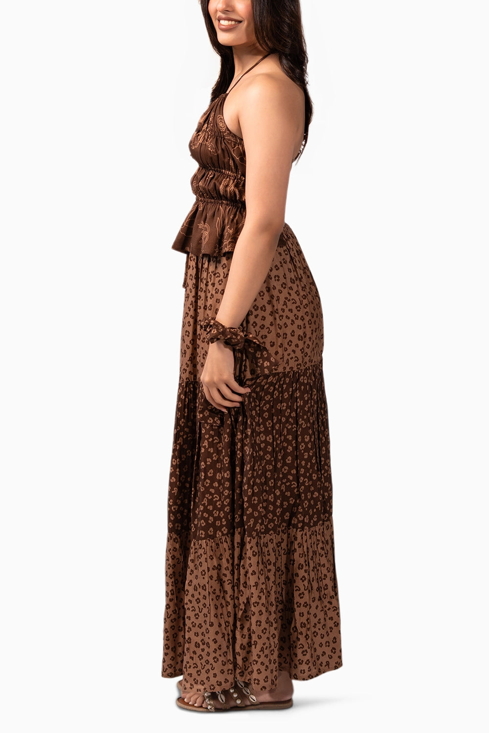Safari Top And Skirt Set