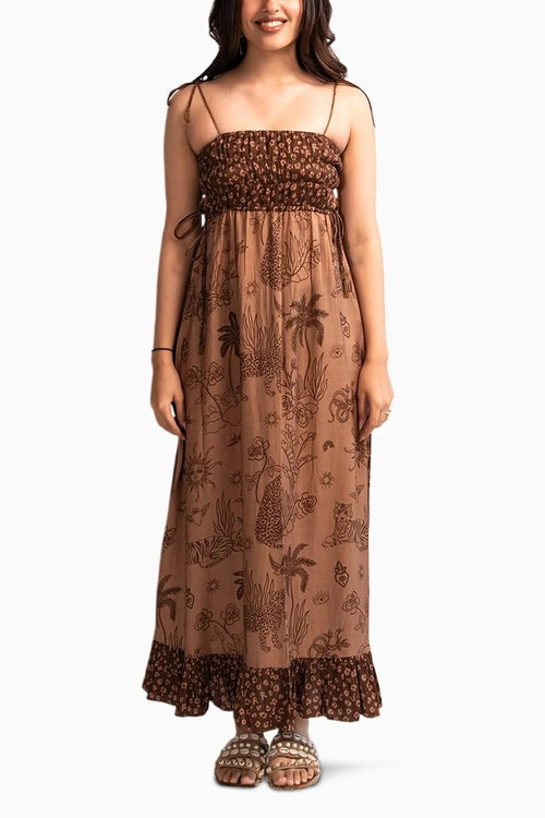 Safari Maxi Dress