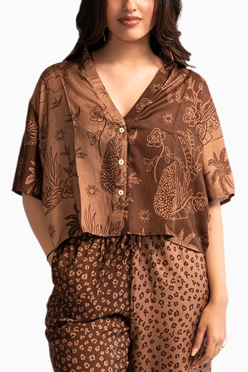 Safari Shirt And Pants Set