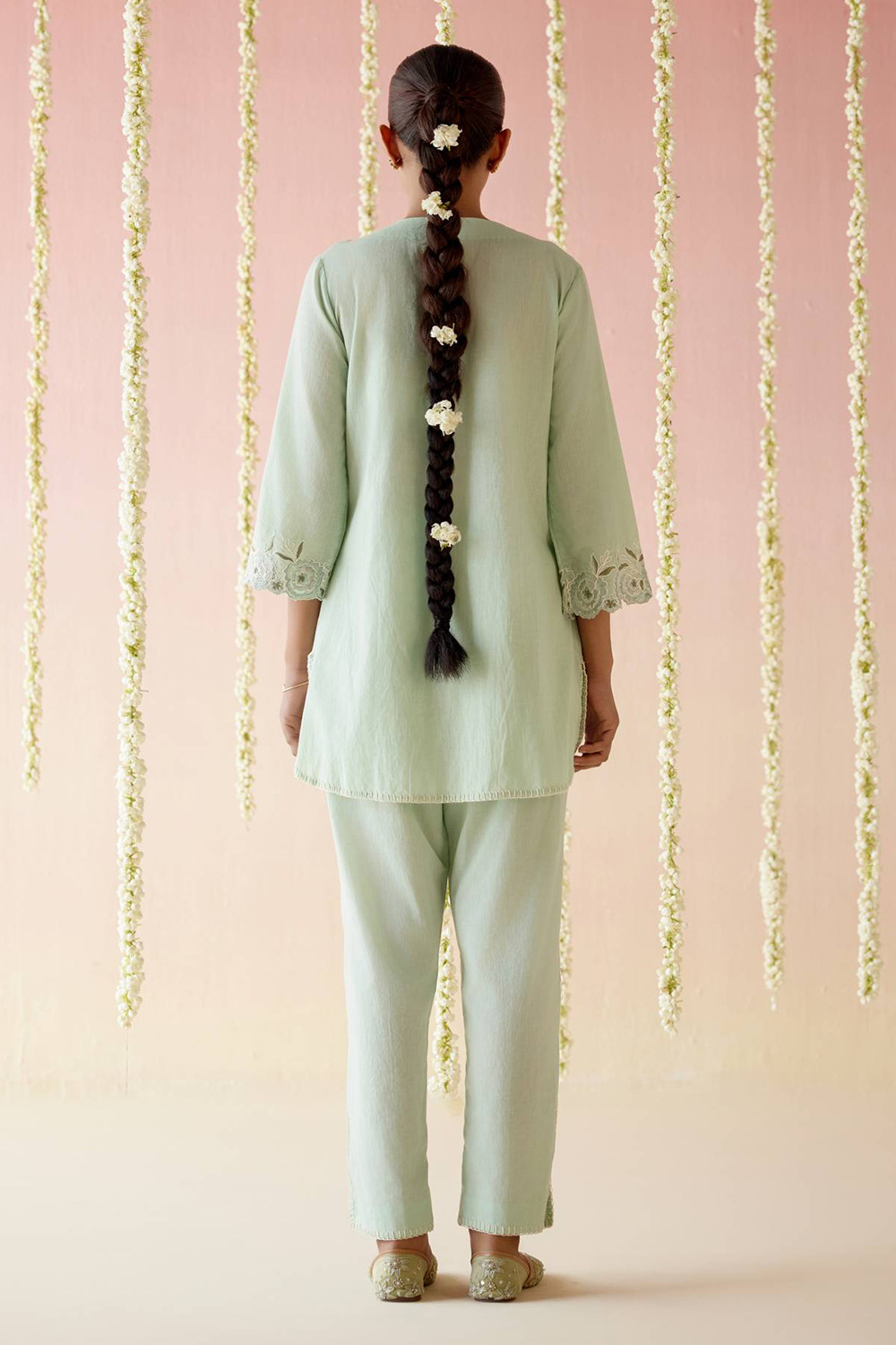 Sea Green Dori Coord Set