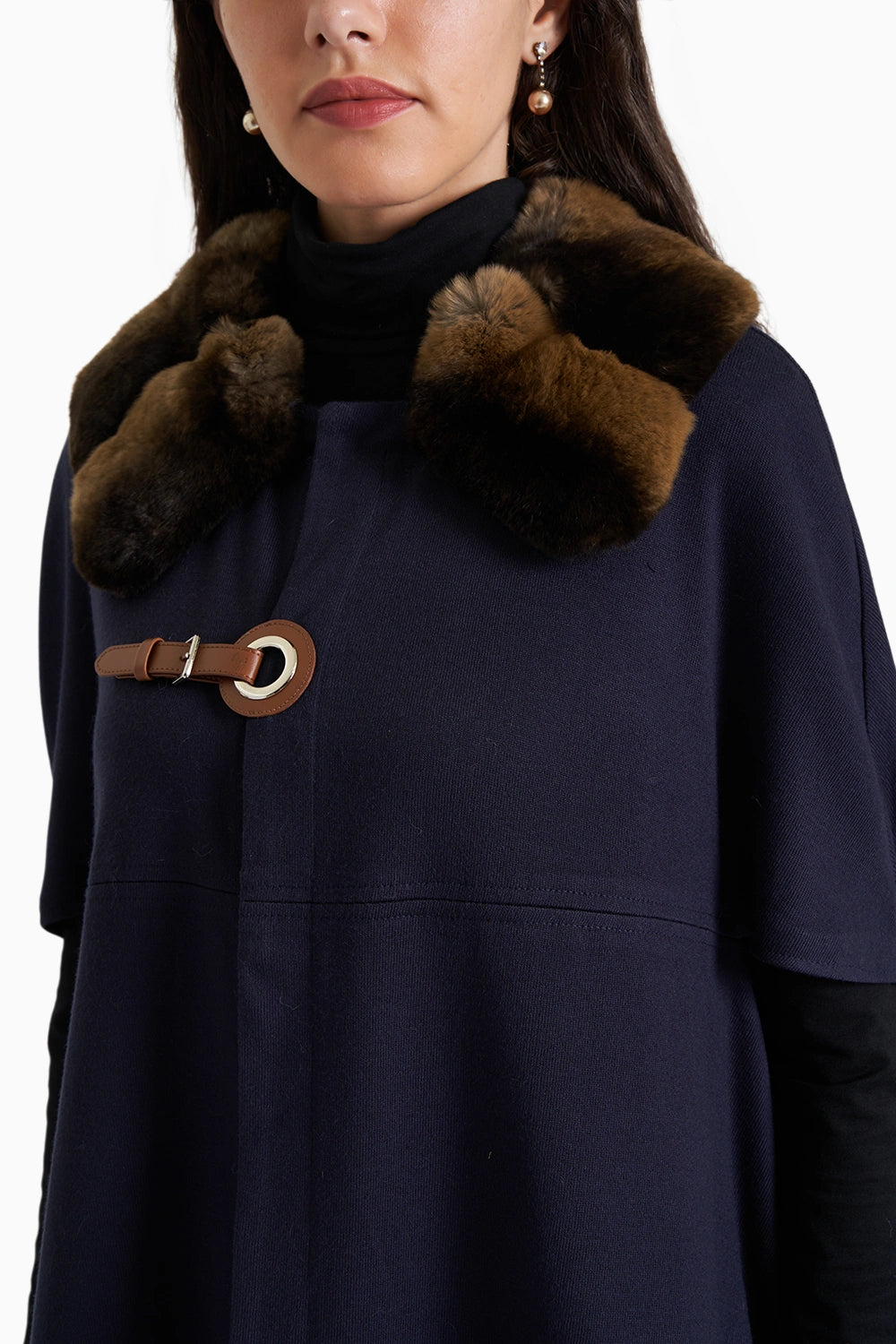 Kelly Navy Blue Cape