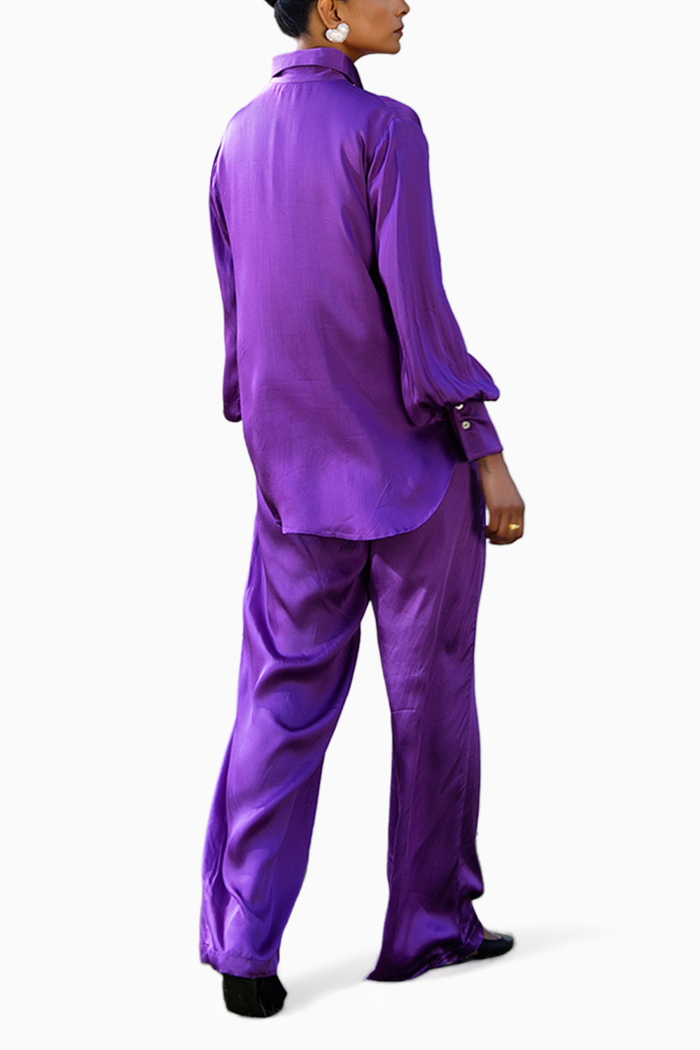 Hailey  Purple Top with Pants Set