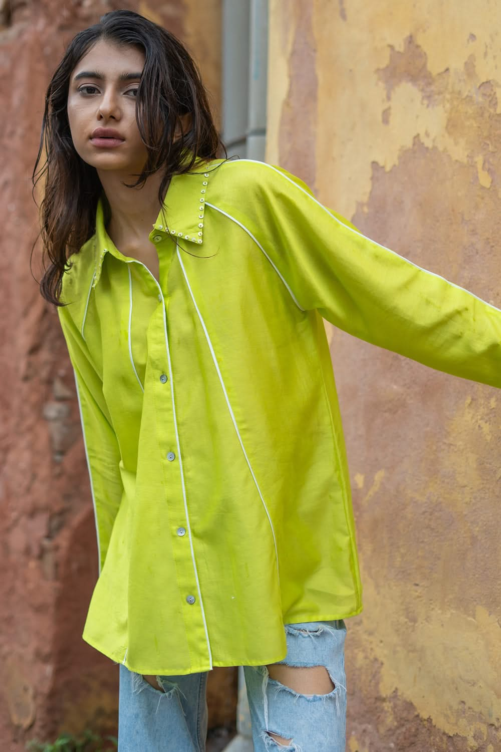 Lime Green Harper Shirt