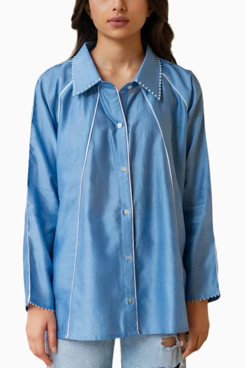 Midnight Blue Harper Shirt