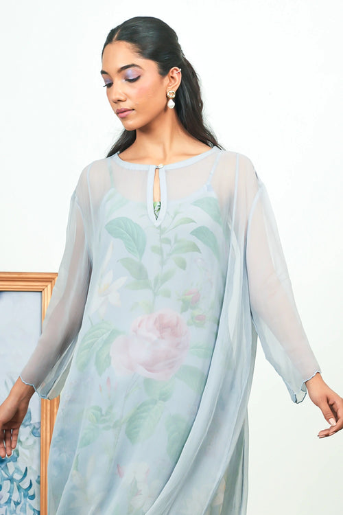 Holly Chiffon Phiran Set