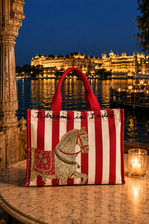 Vermillion Chetak Tote