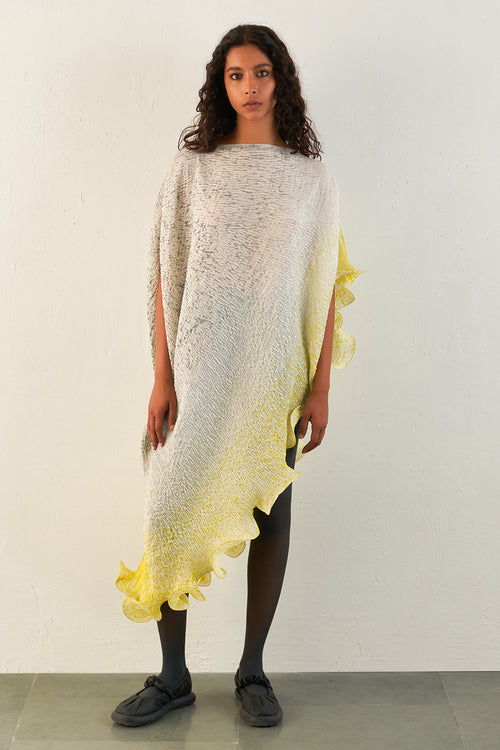 Grey Lime Coil Dress