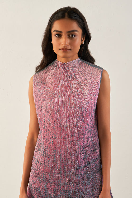 Pink Grey Float Dress