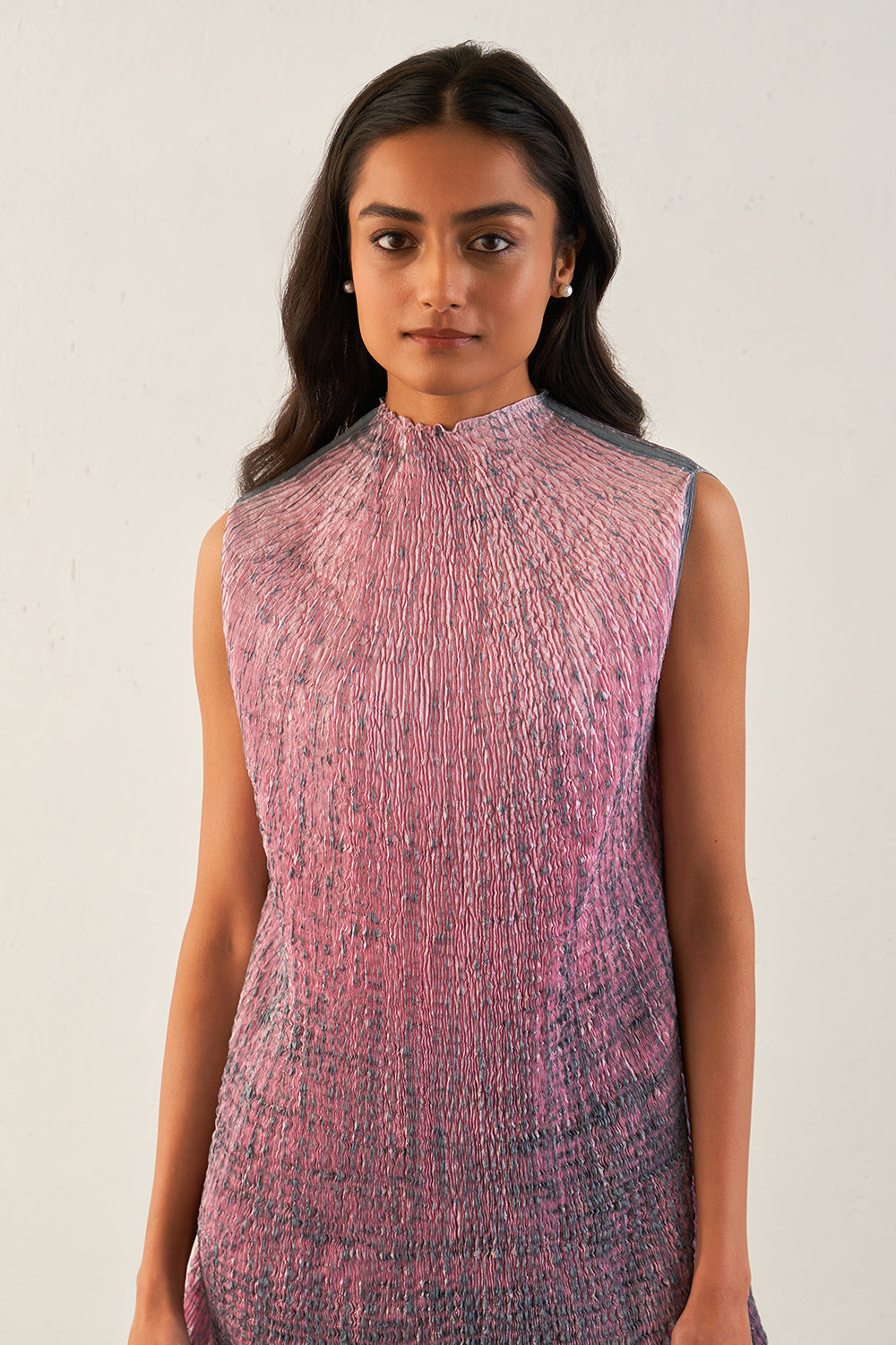 Pink Grey Float Dress