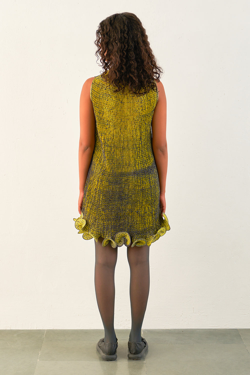 Lime Grey Float Dress