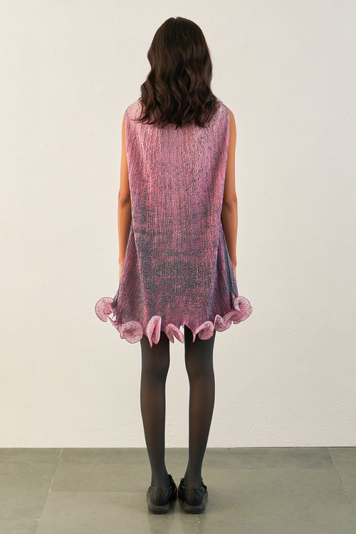 Pink Grey Float Dress