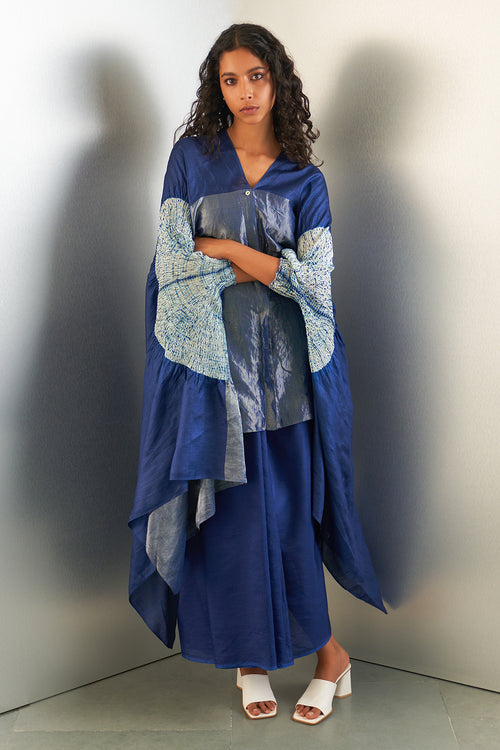Navy Cape Shirt