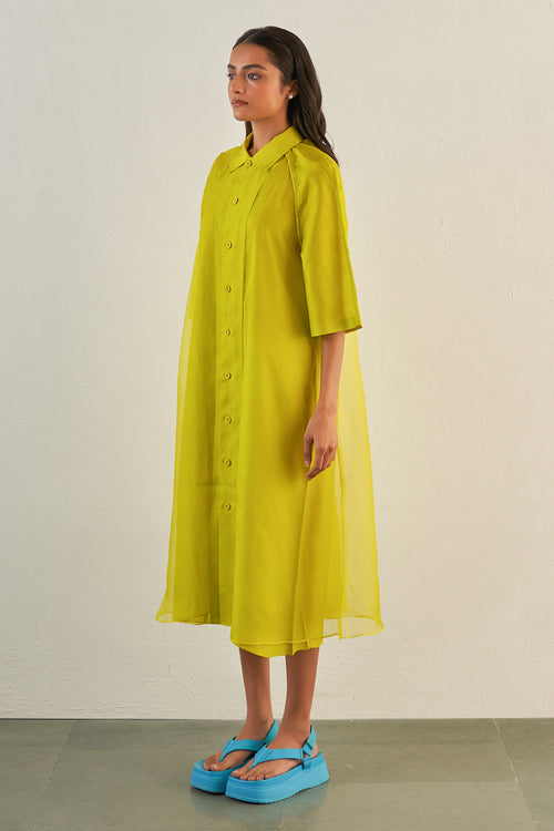 Lime Crystal Dress