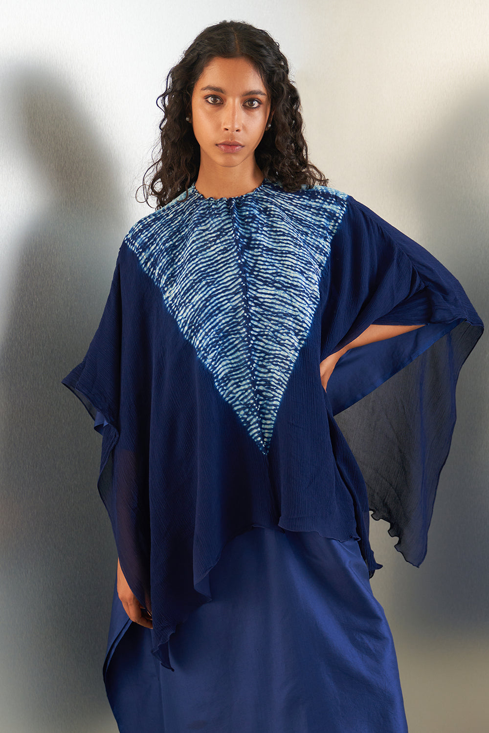 Navy Icicle Kaftan