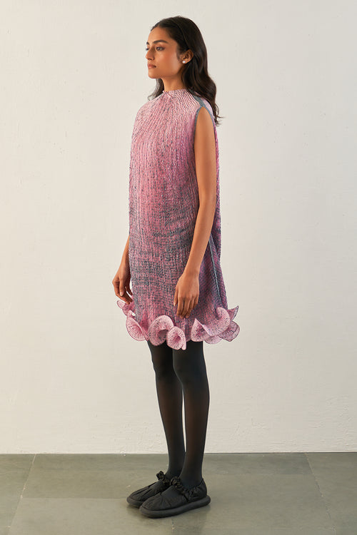 Pink Grey Float Dress