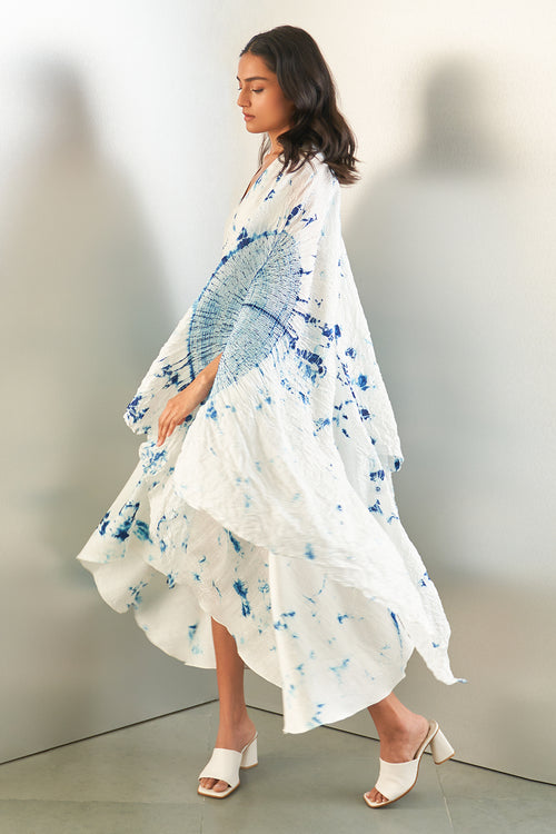 Navy Icicle Segment Cape
