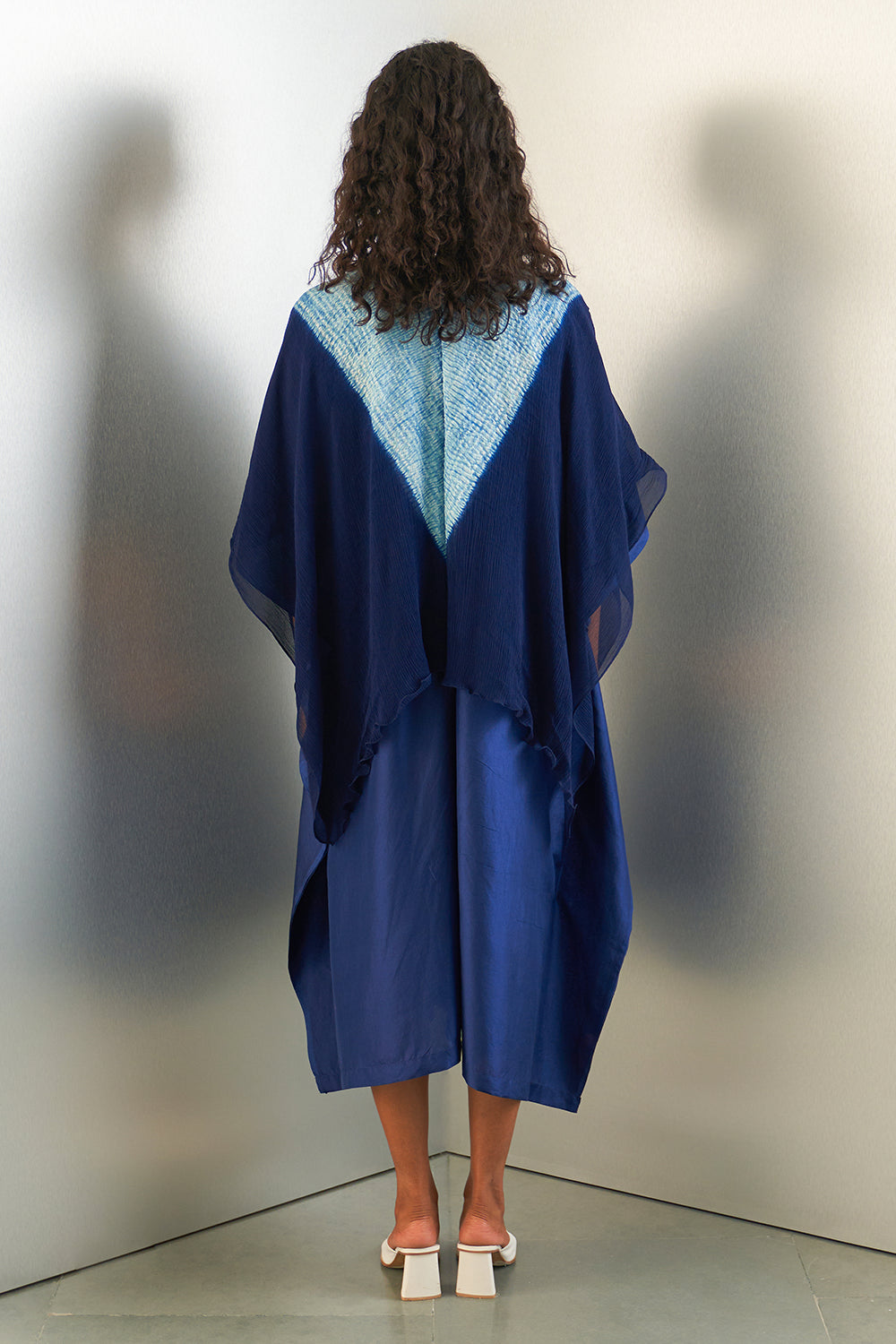 Navy Icicle Kaftan