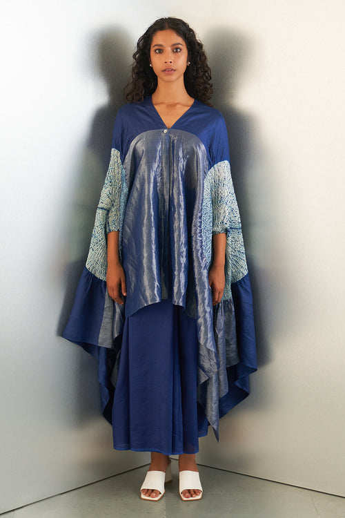 Navy Cape Shirt