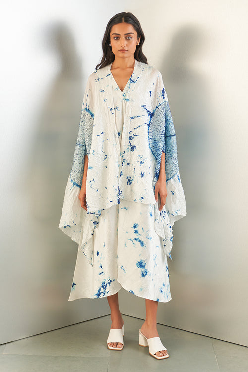 Navy Icicle Segment Cape