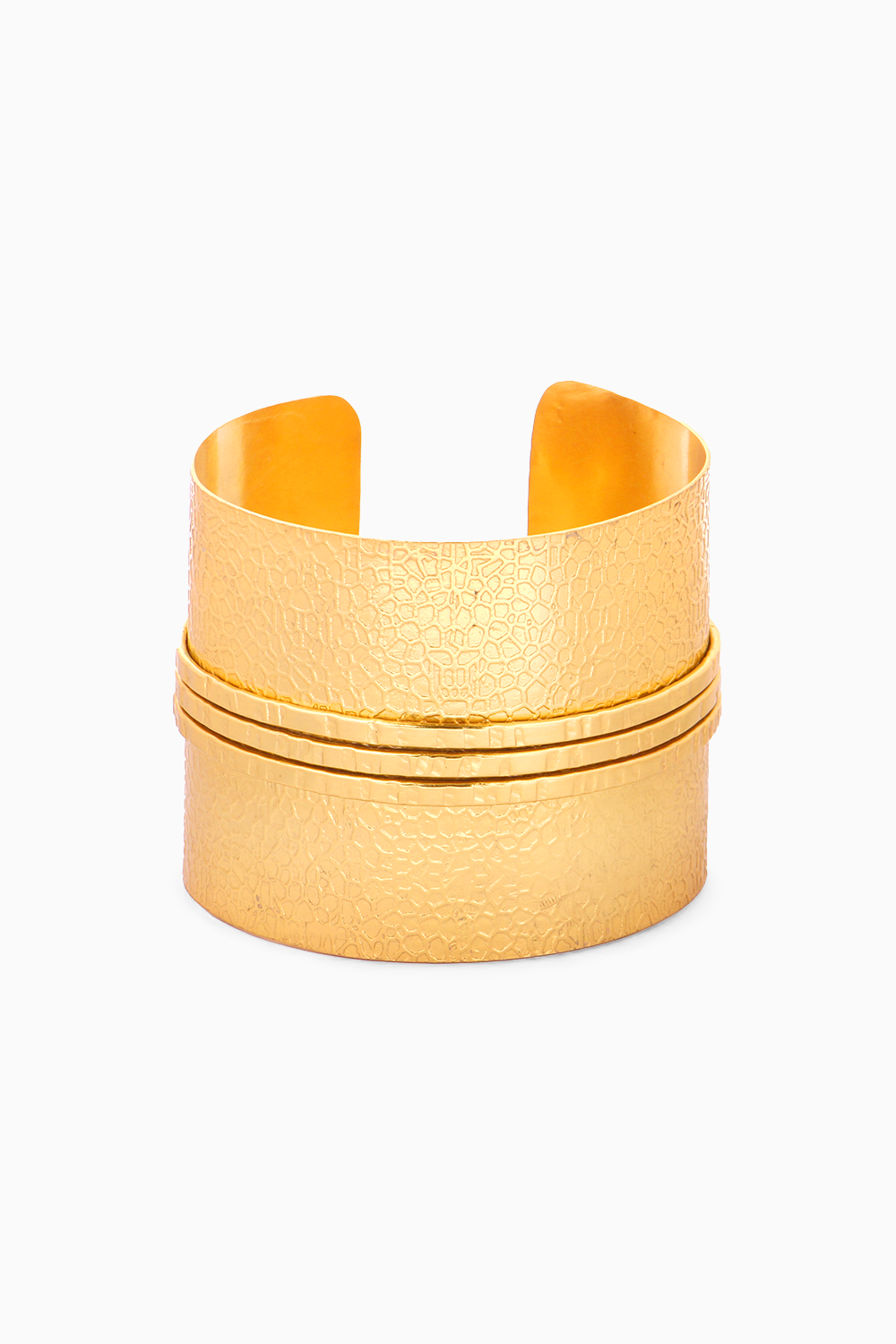 Gold Textured Cuff