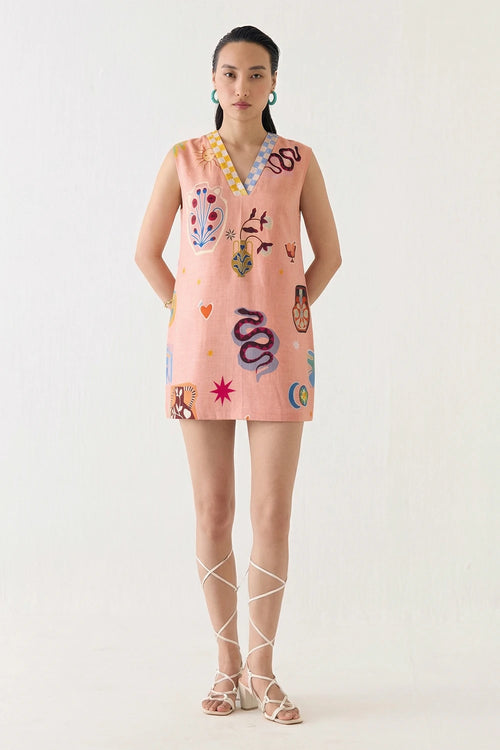 Pottery Short Dress