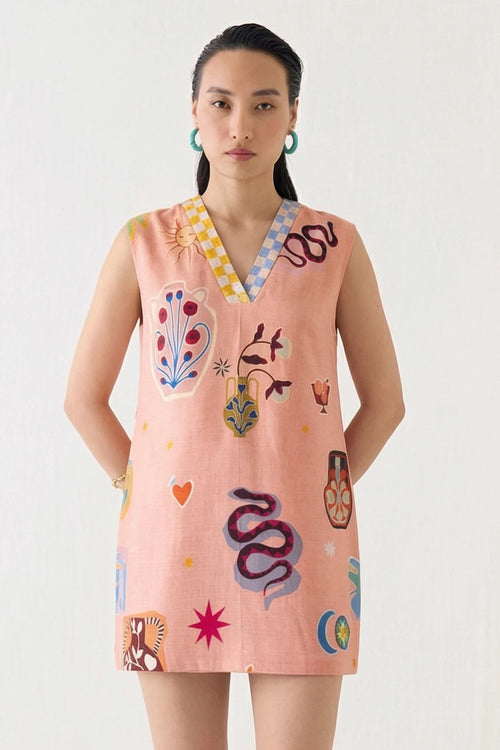 Pottery Short Dress