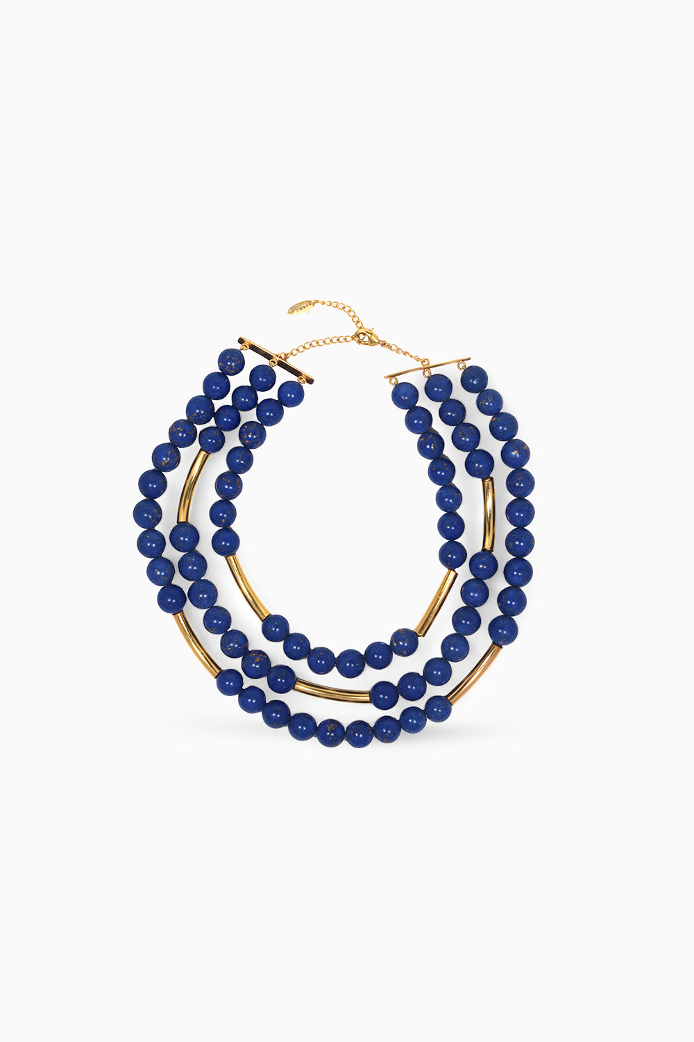 Bohême Beads Lapis Layered Necklace